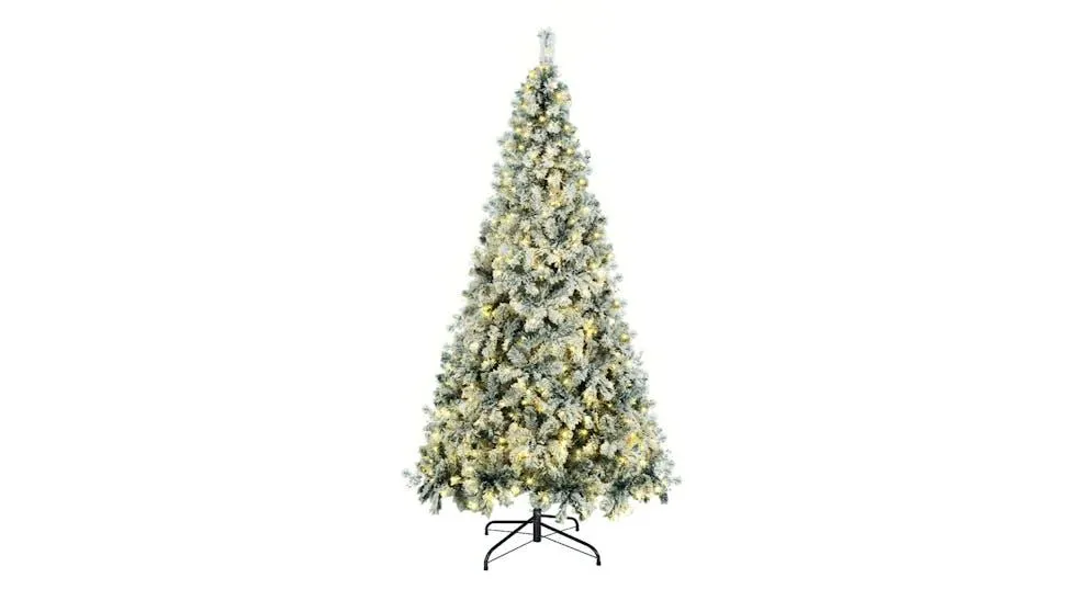 Tinseltown Snow Flocked LED Christmas Tree