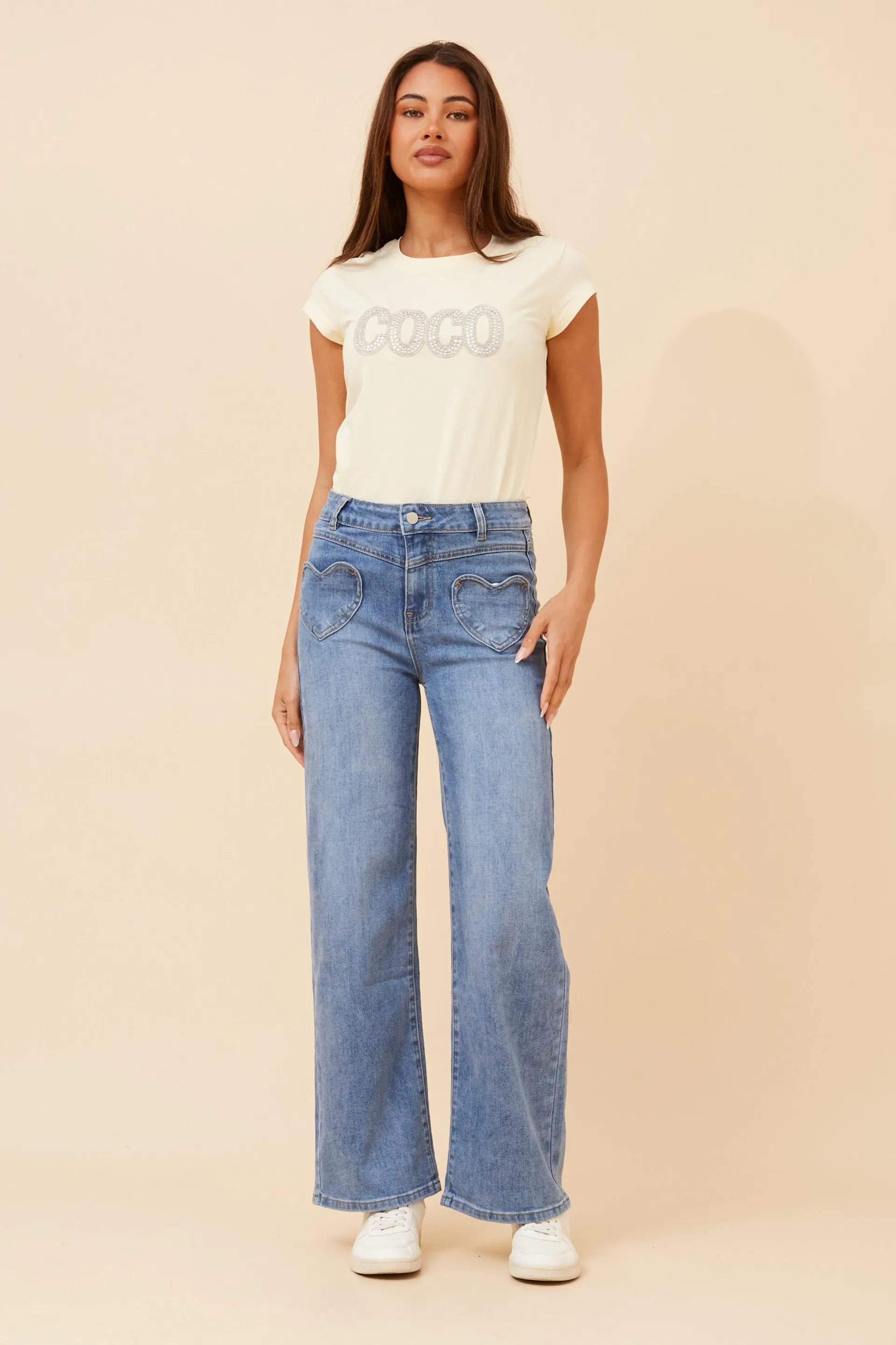 KELILAH WIDE LEG PANTS