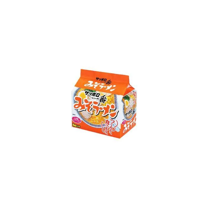 SANYO SHOKUHIN / INSTANT NOODLE MISO(SAPPORO ICHIBAN) 100gx5