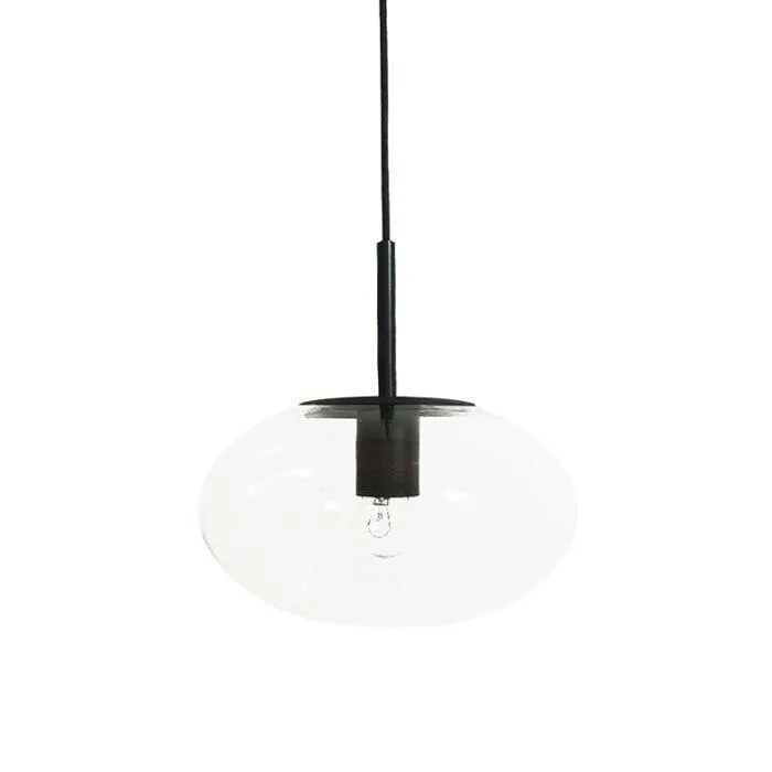TORONTO MATT BLACK 40CM PENDANT