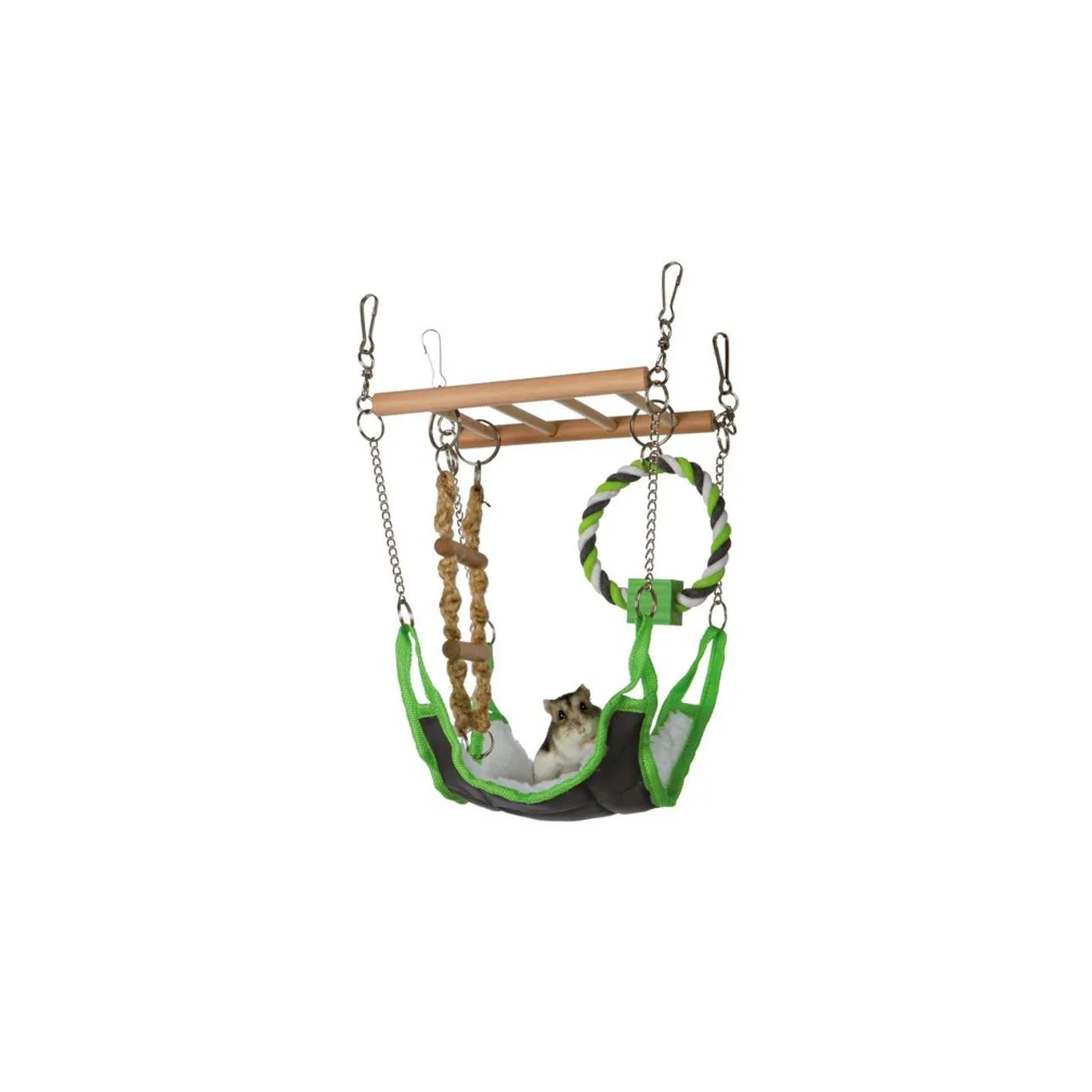Trixie Suspension Bridge & Hammock