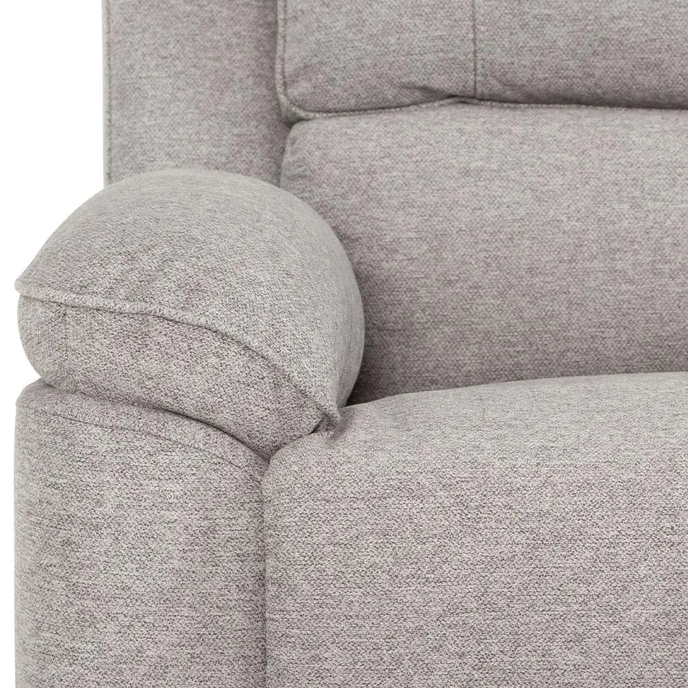 Aiden Recliner, Light Grey