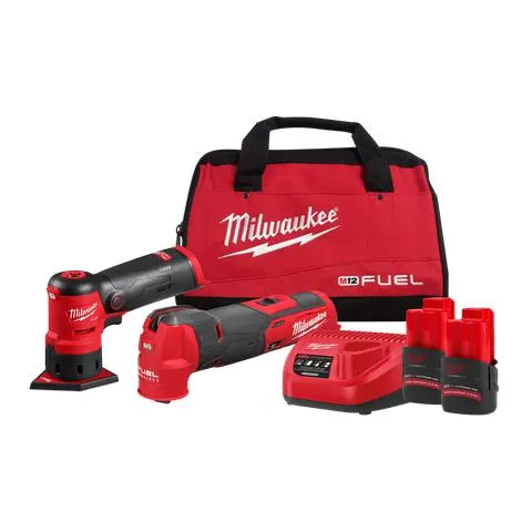 Milwaukee M12 FUEL Cordless Power Pack 2pc 2BW 12V 2.5Ah