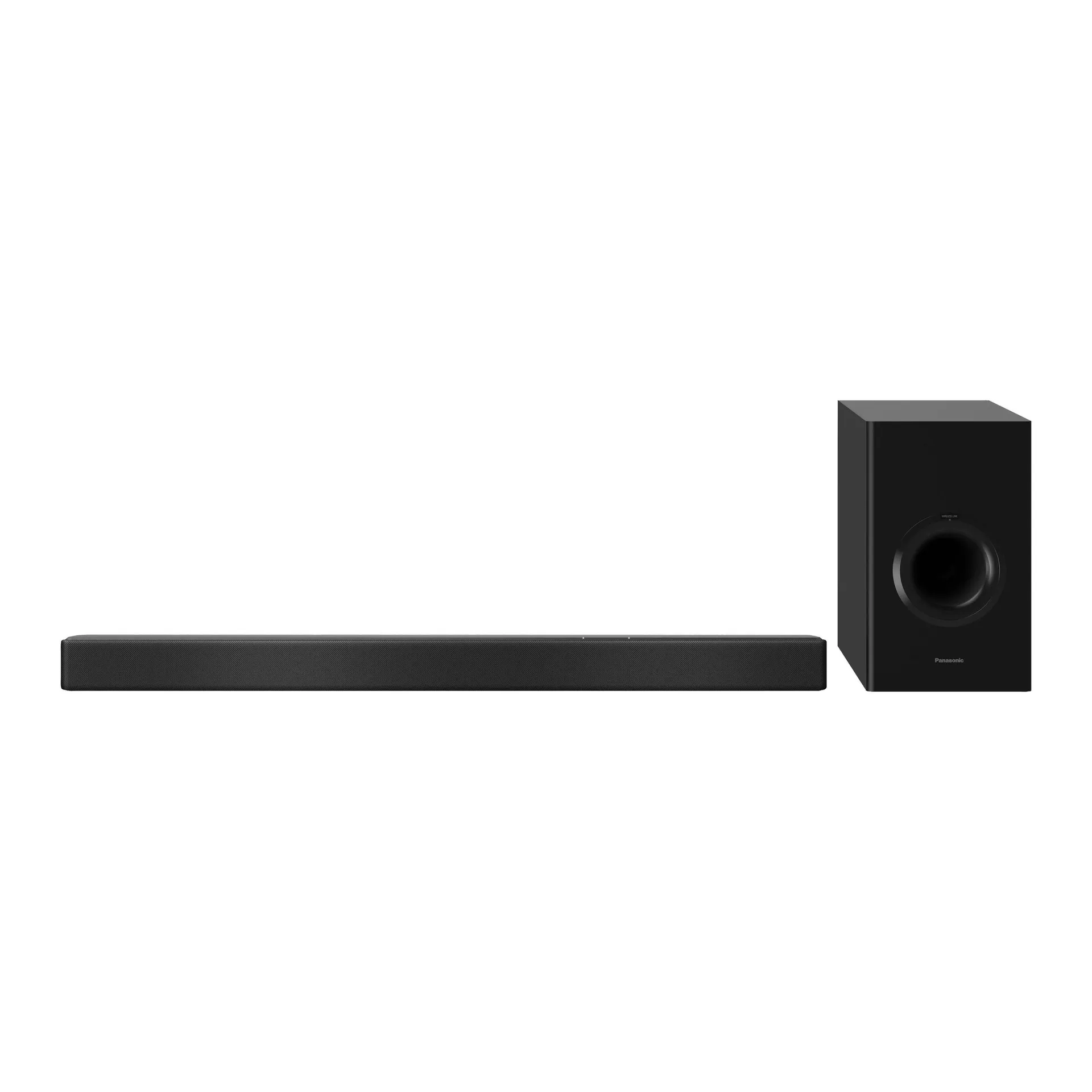 Panasonic Chromecast Bluetooth Soundbar and Wireless Subwoofer