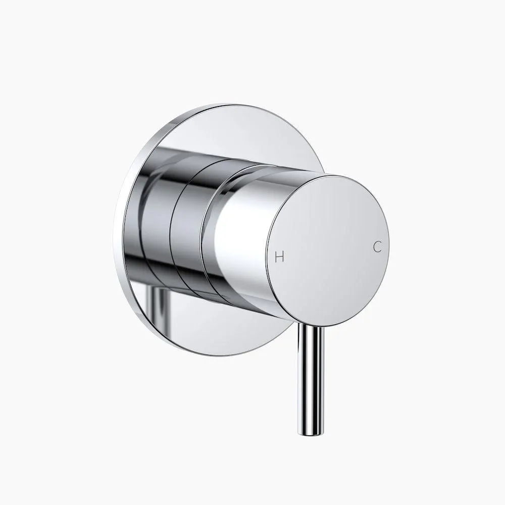 Round Pin Wall Mixer Chrome CL10027.C