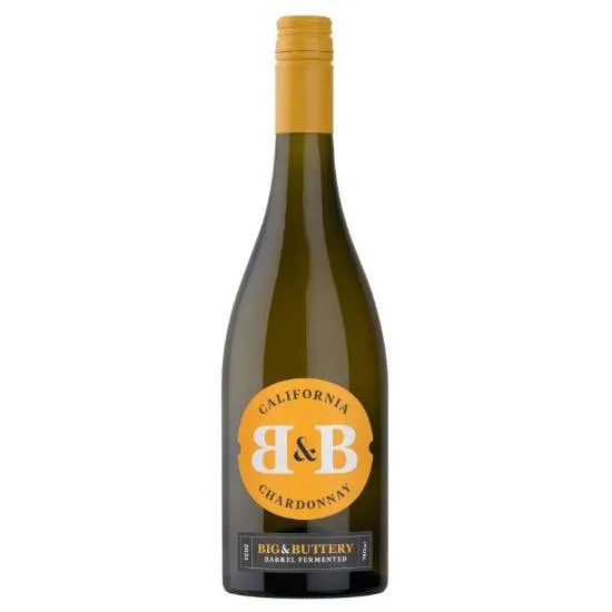 B&B Big & Buttery Barrel Fermented Chardonnay 750ml