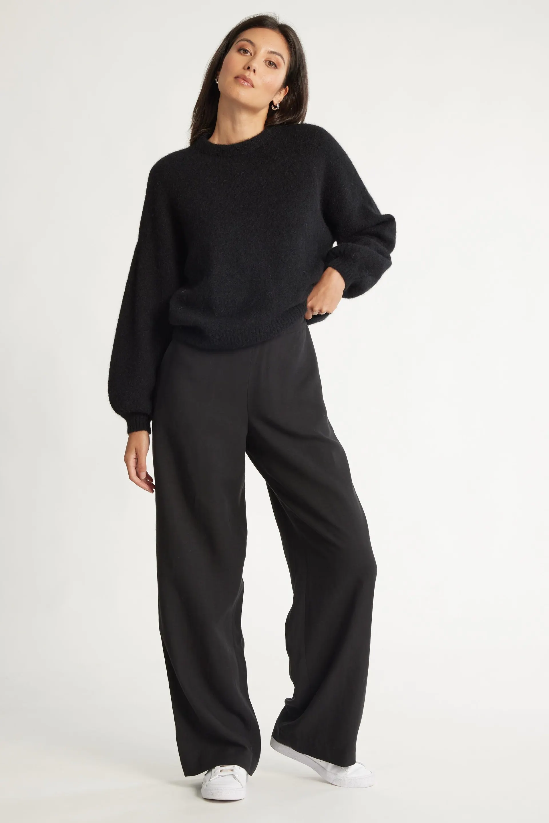 The Luxe Whisper Crew Neck Sweater