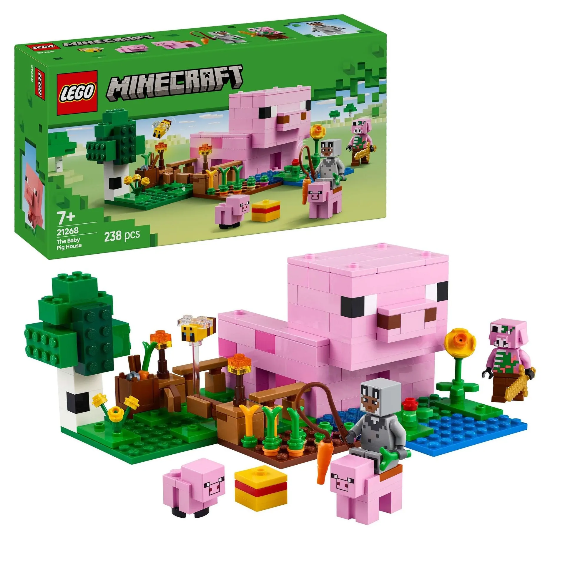 LEGO 21268 Minecraft The Baby Pig House