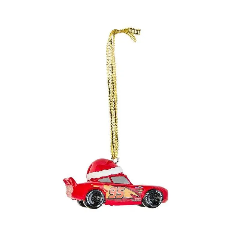 Cars 3D Christmas Tree Decoration Red