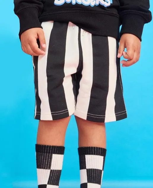 Little Kids' Stripe Terry Shorts