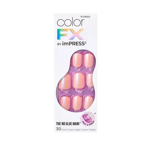 Impress Press On Color Fx Nails Satelite