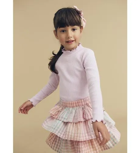 Huxbaby Bright Orchid Rib Skivvy