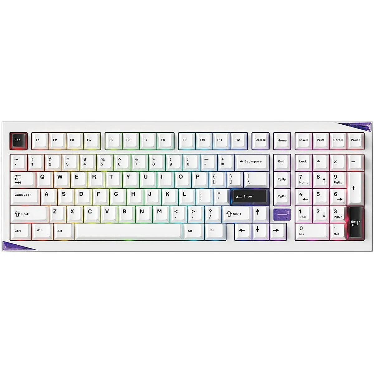 Akko Gem 02 VIA BOW Compact 1800 Wireless Mechanical Keyboard - Stellar Rose Switch