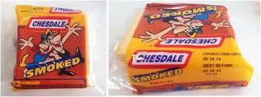 CHESDALE SMOKED CHEESE SLICES