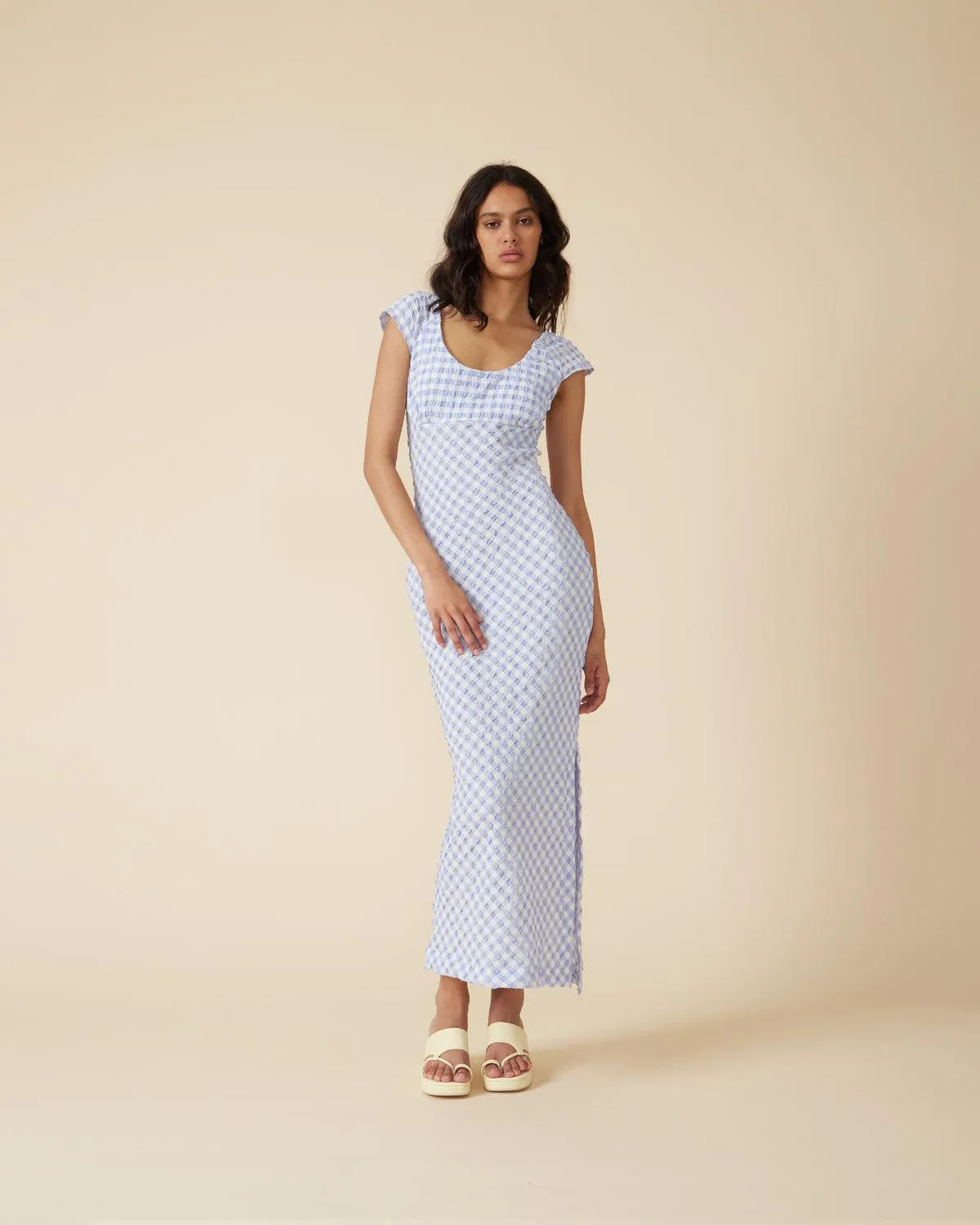 Prism midi dress