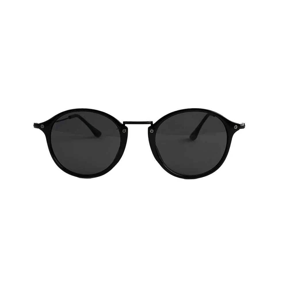 Cuba Unisex Metal Black Round