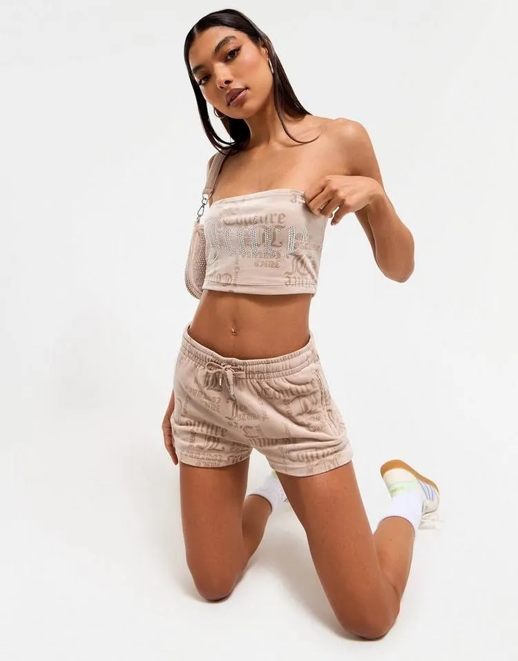 JUICY COUTURE Velour Diamante Bandeau