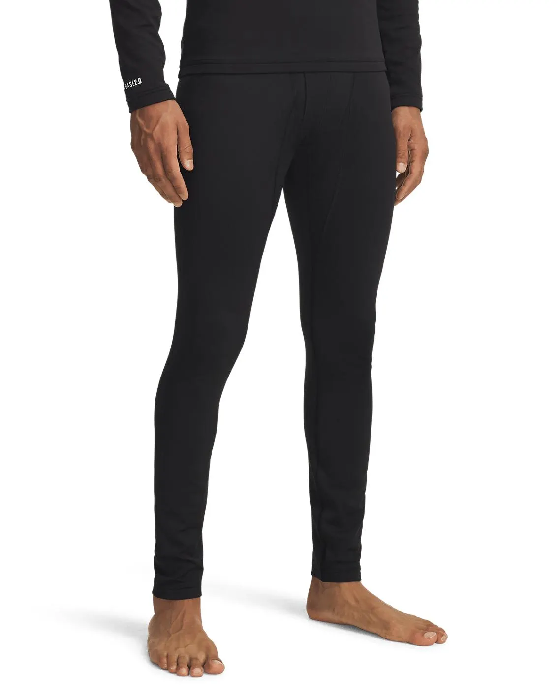 Mens Packaged Base 2.0 Legging - Black/White