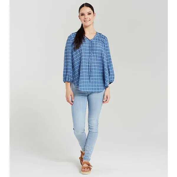 Parisa Top Blue