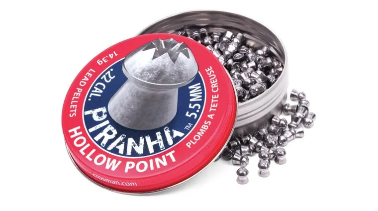 Crosman Piranha Hollow Point Pellets .22