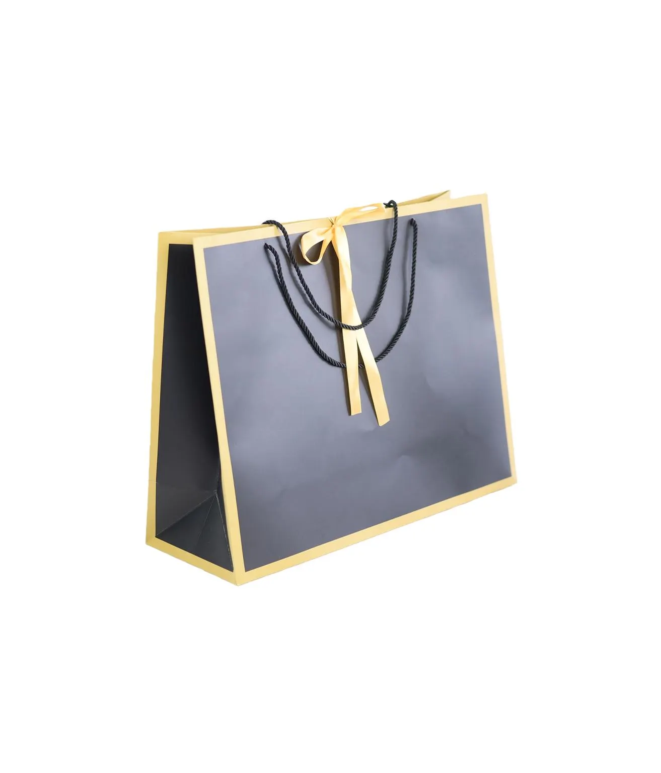 Extra Large Black Paperboard Bag 40x18x50cm