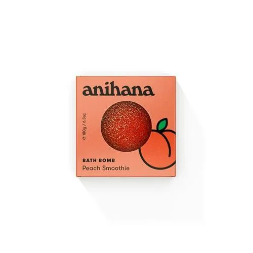 anihana Bath Bomb Peach Smoothie 180g