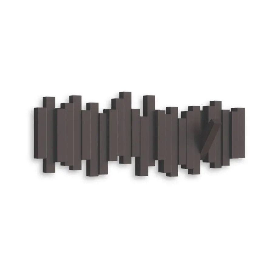 Umbra Sticks 5 Wall Hooks Espresso