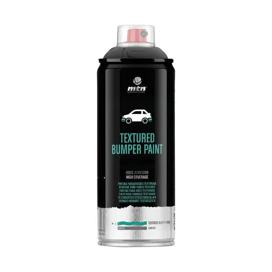 MTN Pro Black Textured Bumper Spray Paint 400mL