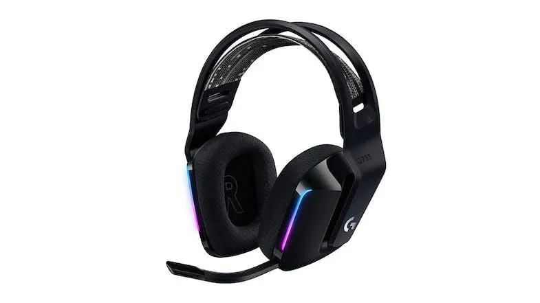 Logitech G733 LIGHTSPEED Wireless RGB Gaming Headset - Black