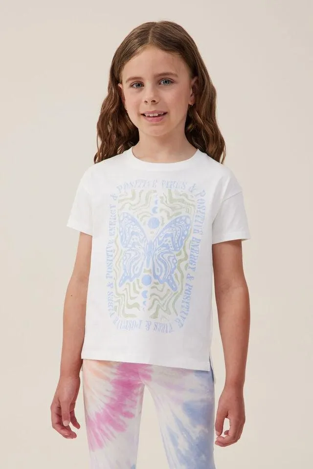 Poppy Short Sleeve Graphic Print Tee