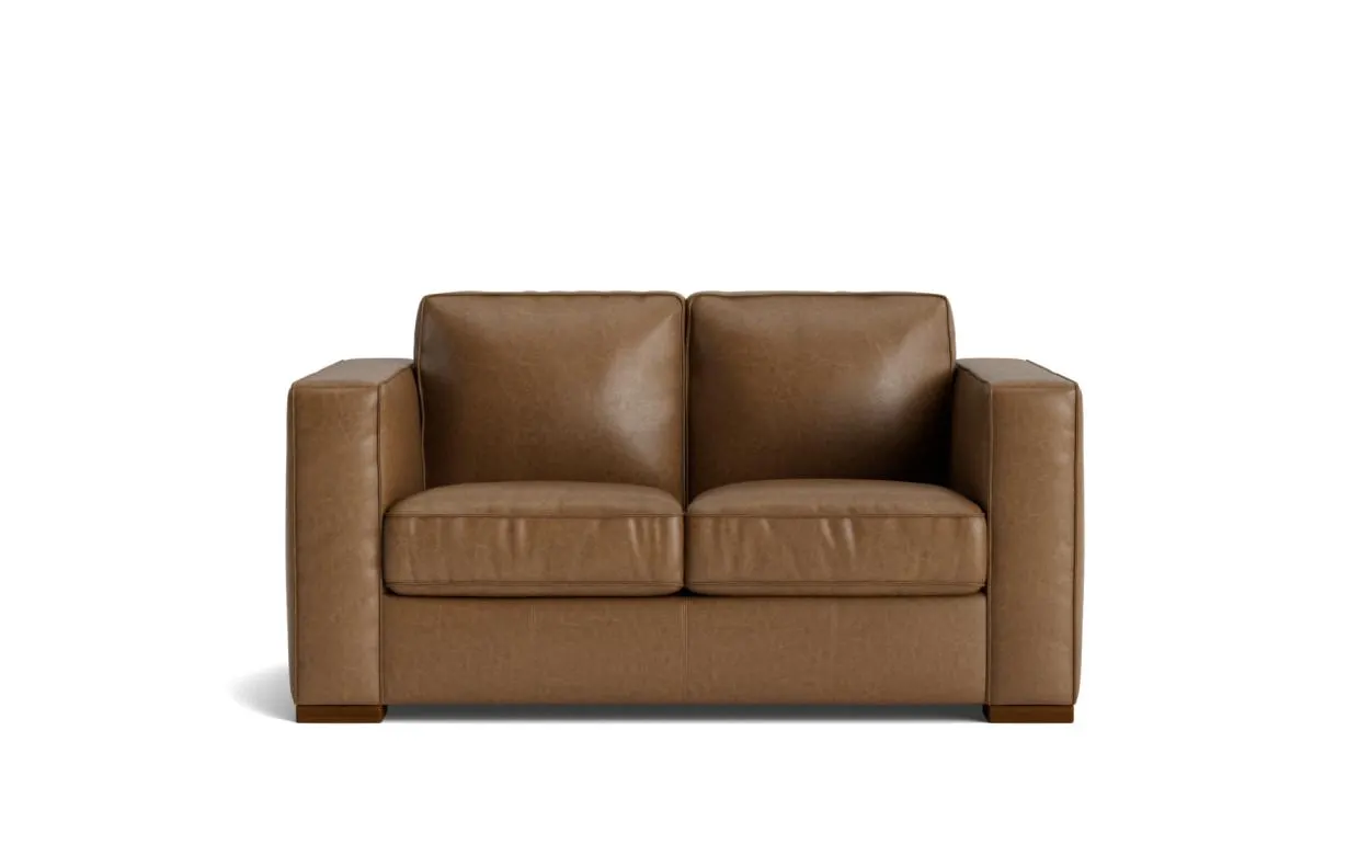 Minorca 2 seat in Scottsdale Vintage Leather Tan