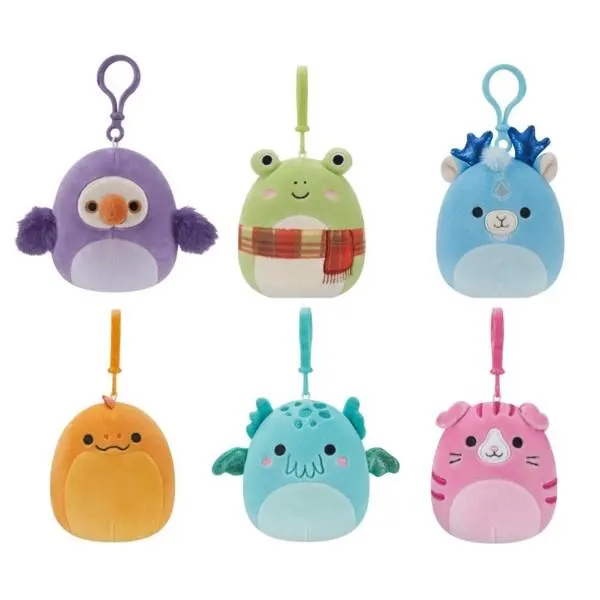 Squishmallows - Clip 4" Plush (Assorted)
