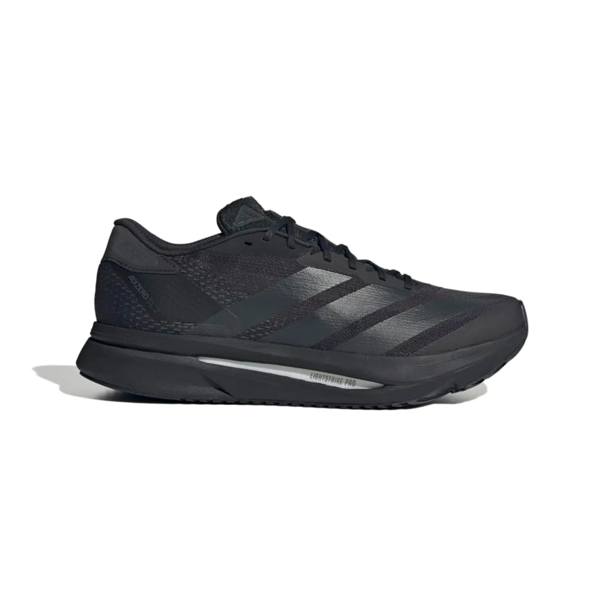 Adidas Mens Adizero SL2 Running Shoes Black/Black/Black