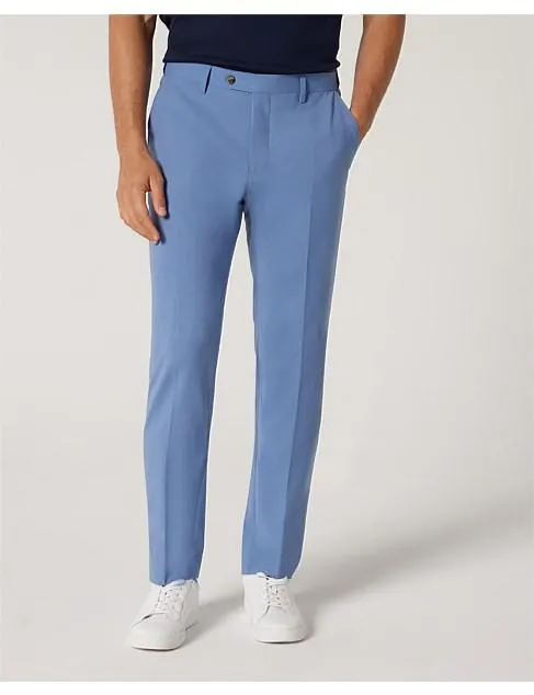 Slim Stretch Wool Blend Tailored Pant