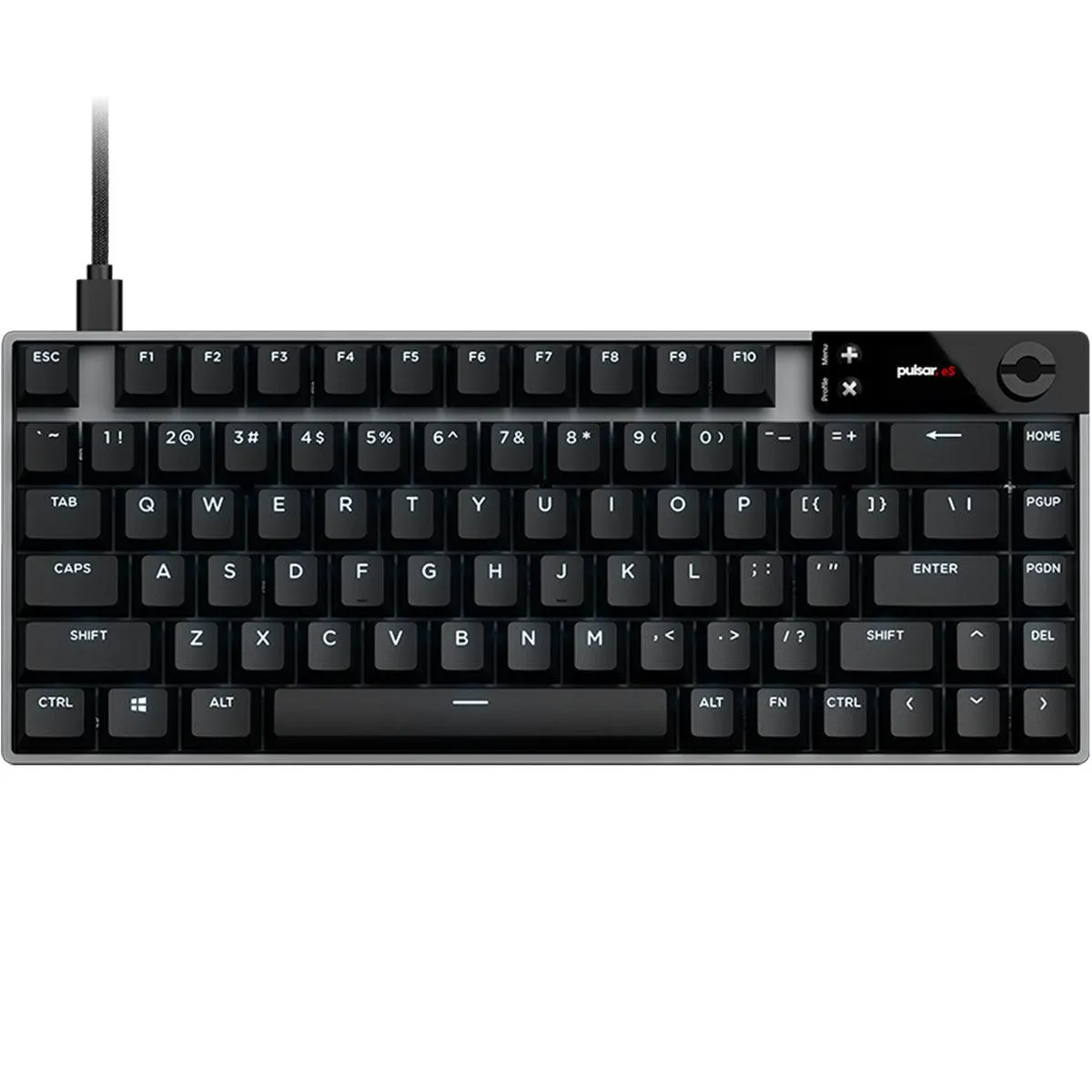 Pulsar eS HE 70 Magnetic Gaming Keyboard Linear Magnetic Switch - Black