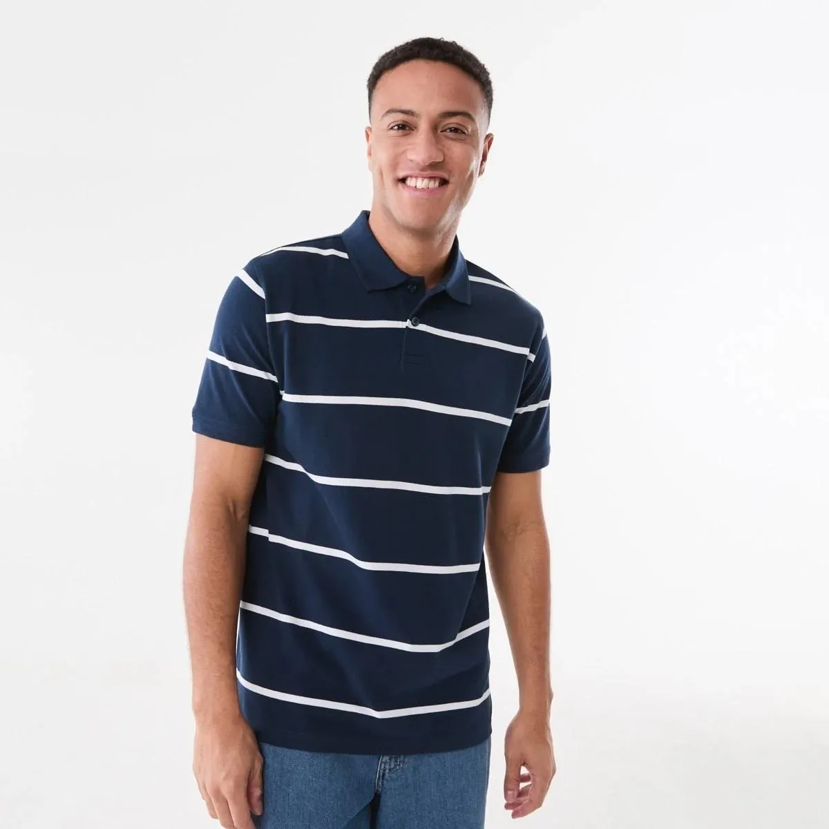 Stripe Polo Shirt