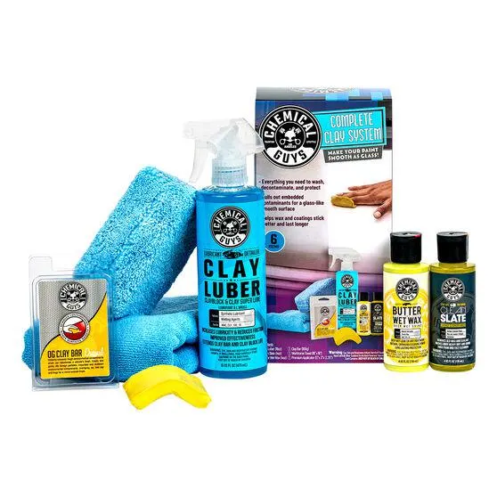 Chemical Guys Complete Clay System Kit 6 Piece