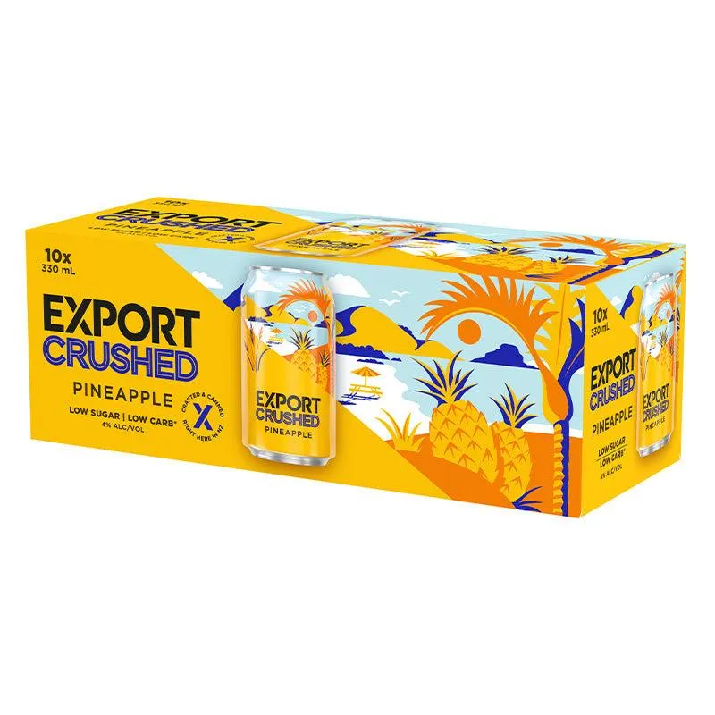 Export Crushed Pineapple 10pk 330ml cans