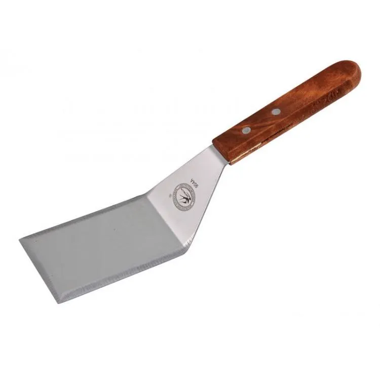Food Grime Scraper Wooden Handle BBQ Tool 29cm