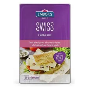 Emborg Swiss Style Slices 150g