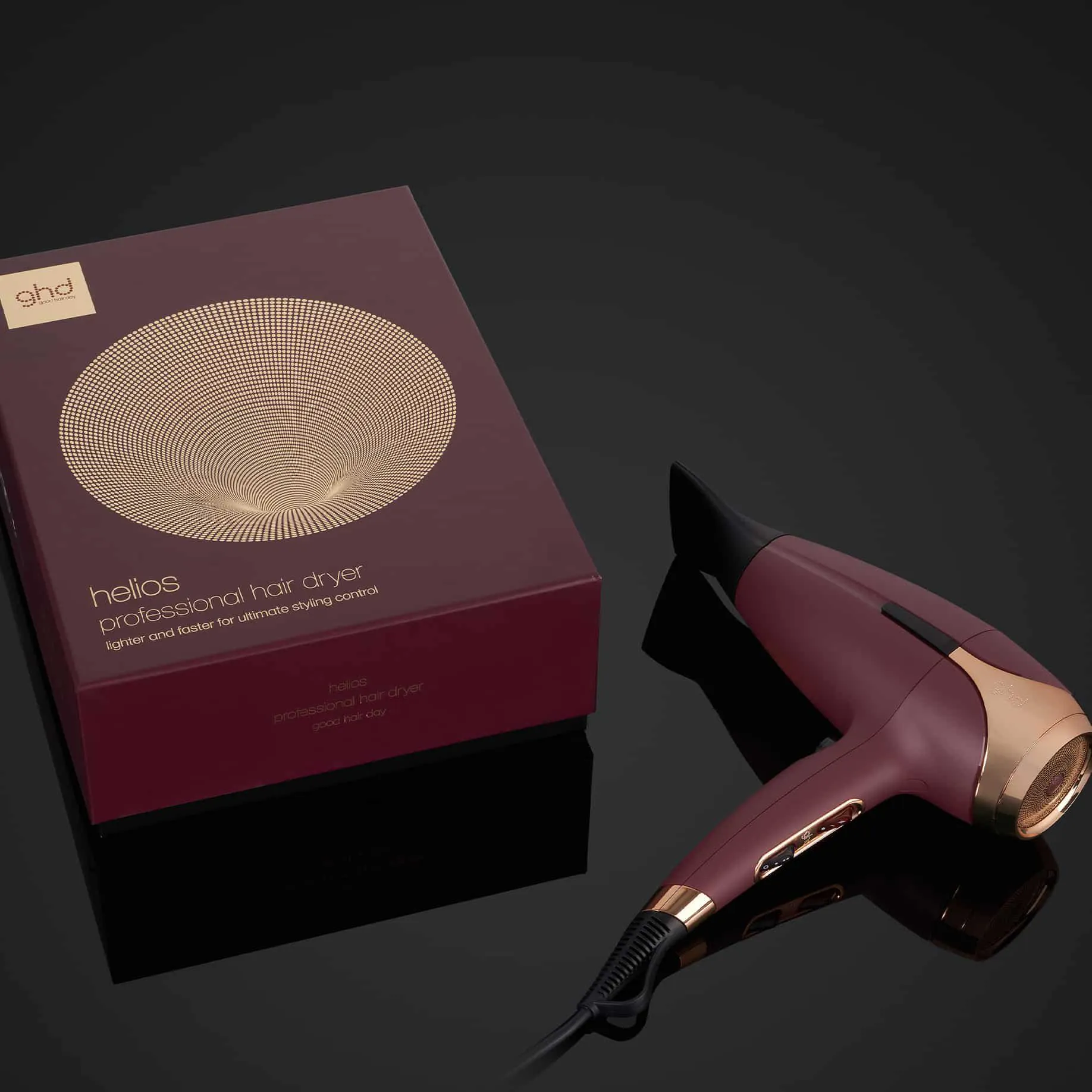 GHD HELIOS® PROFESSIONAL HAIR DRYER IN PLUM