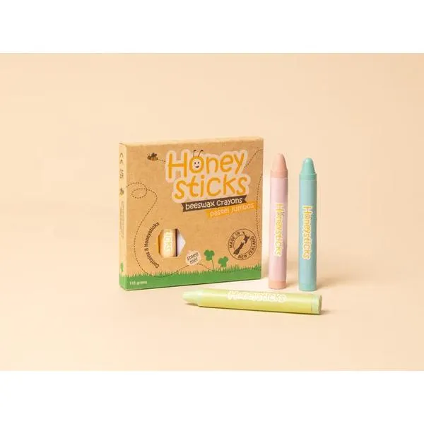 Honeysticks Beeswax Crayon Jumbo Pastel