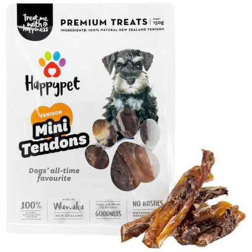 Happy Pet Mini Meaty Tendons Dog Treats