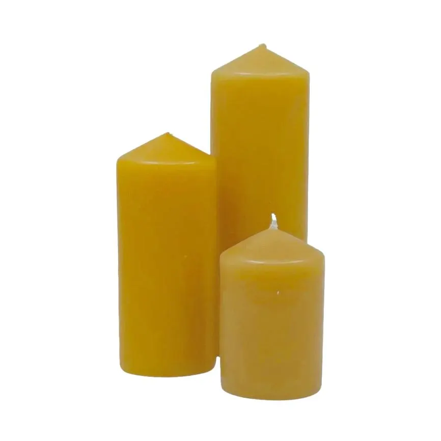NZ Made beeswax candle