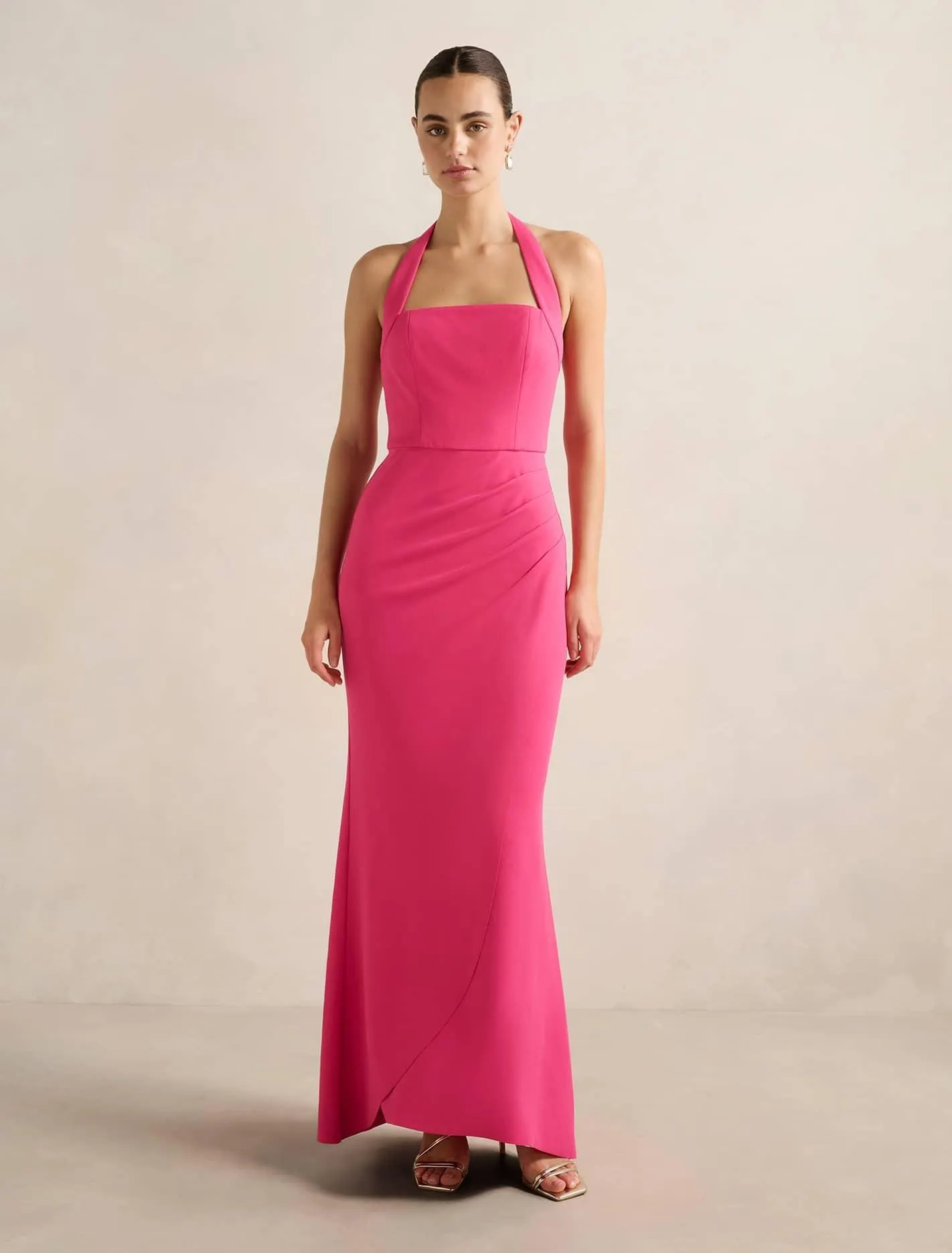 Willow Halter Wrap Maxi