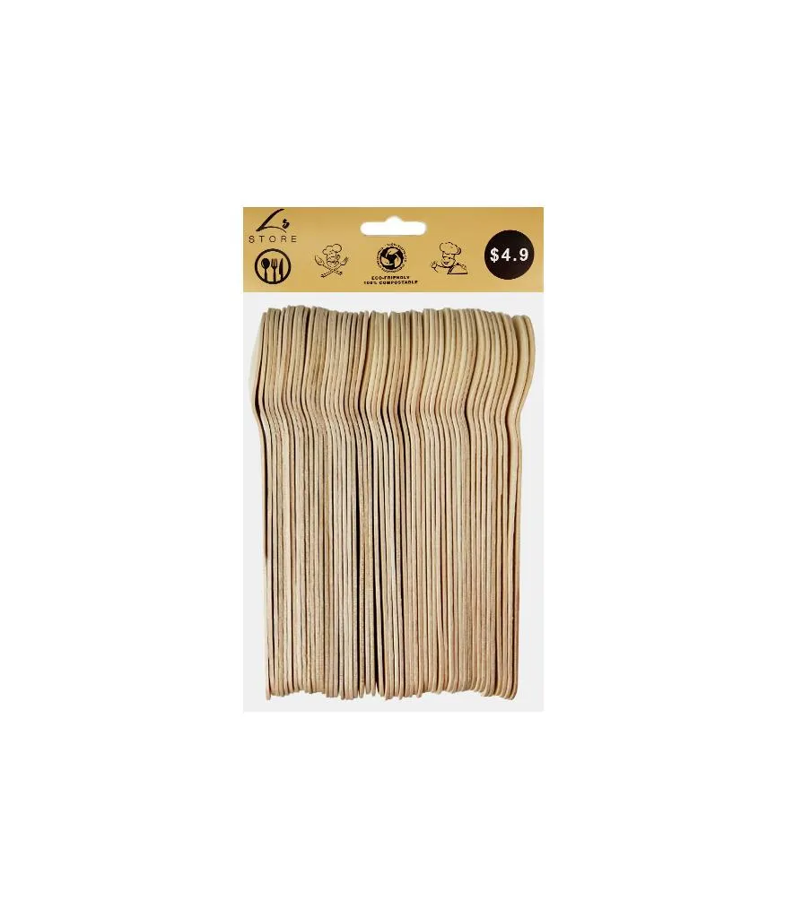 Wooden Spoon 50pk