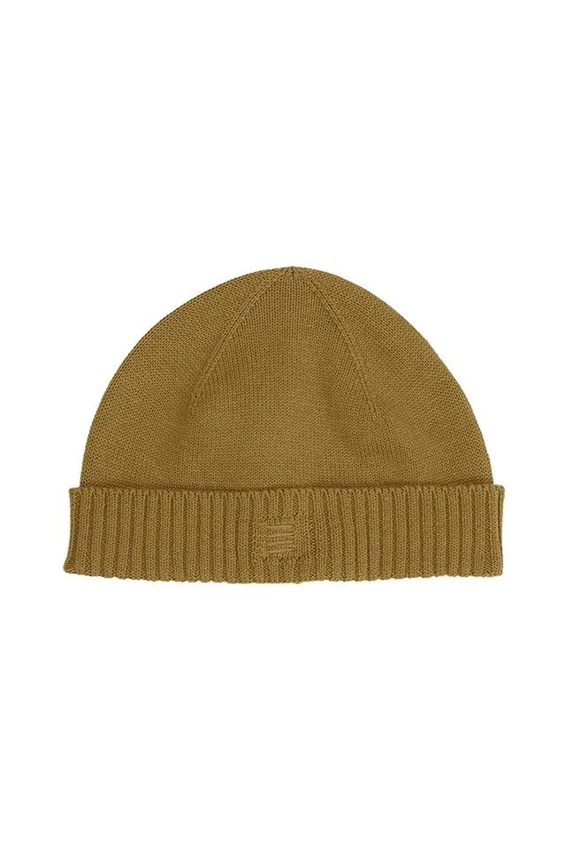 Fine Rib Knit Beenie