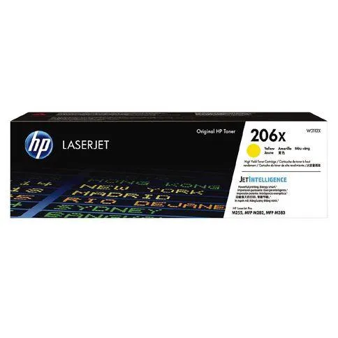 HP Toner 206X Yellow (2450 Pages)