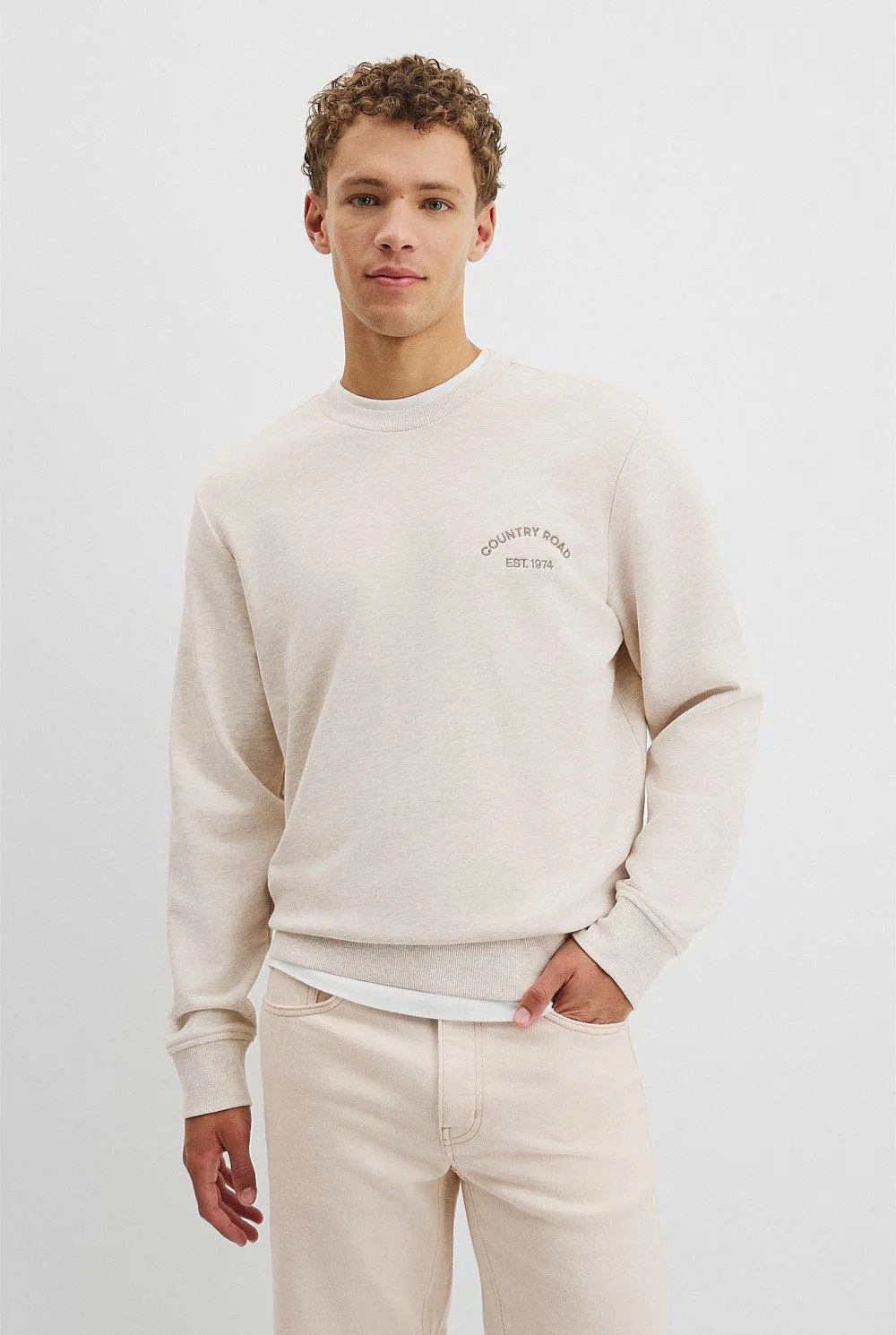 Australian Cotton CR Logo Sweat