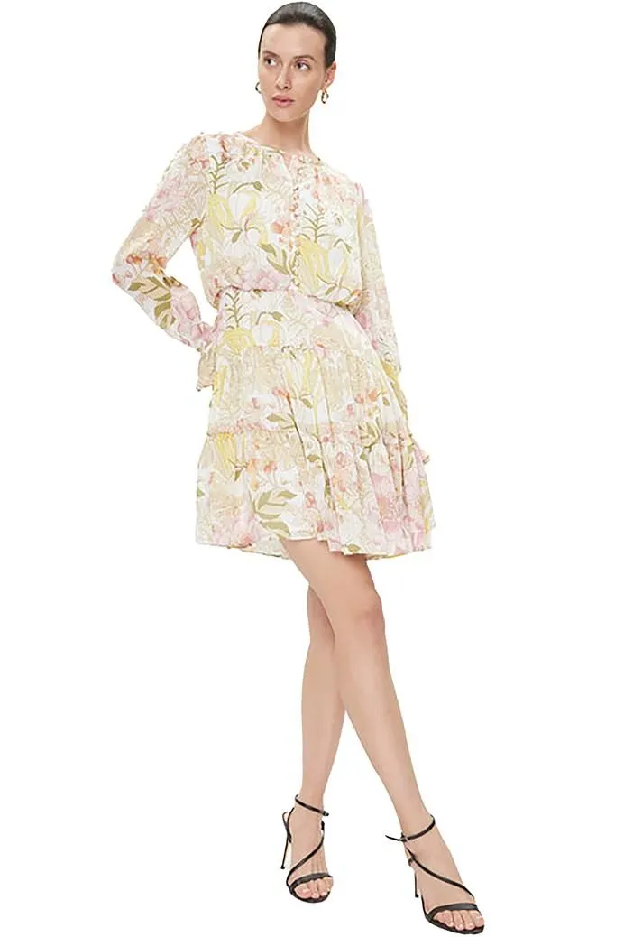 Abbyia Long Sleeve Mini Dress